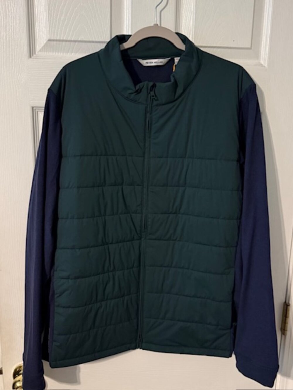 Peter Millar Golf Merge Hybrid Jacket NPINE MF25EZ13 Men's 2XL XXL NWT $275
